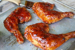 Apricot Teriyaki Chicken Quarters