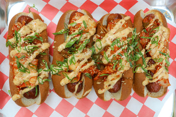 Korean BBQ Hot Dog