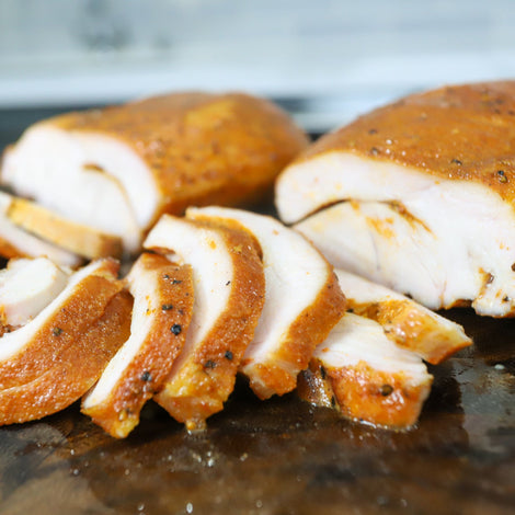 Texas Style Smoked Turkey Breast