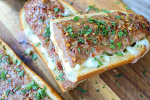 Italian Sausage Stuffed Baguette