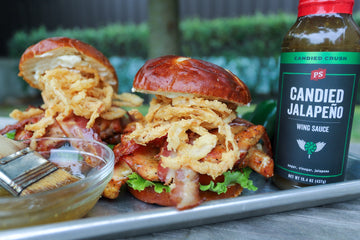 Candied Jalapeno Chicken Sandwich