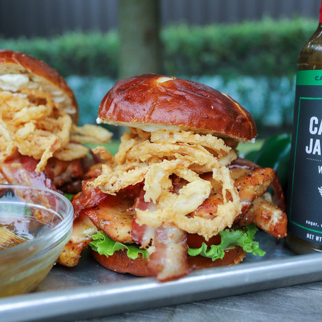 Candied Jalapeno Chicken Sandwich