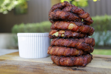 bacon wrapped onion rings