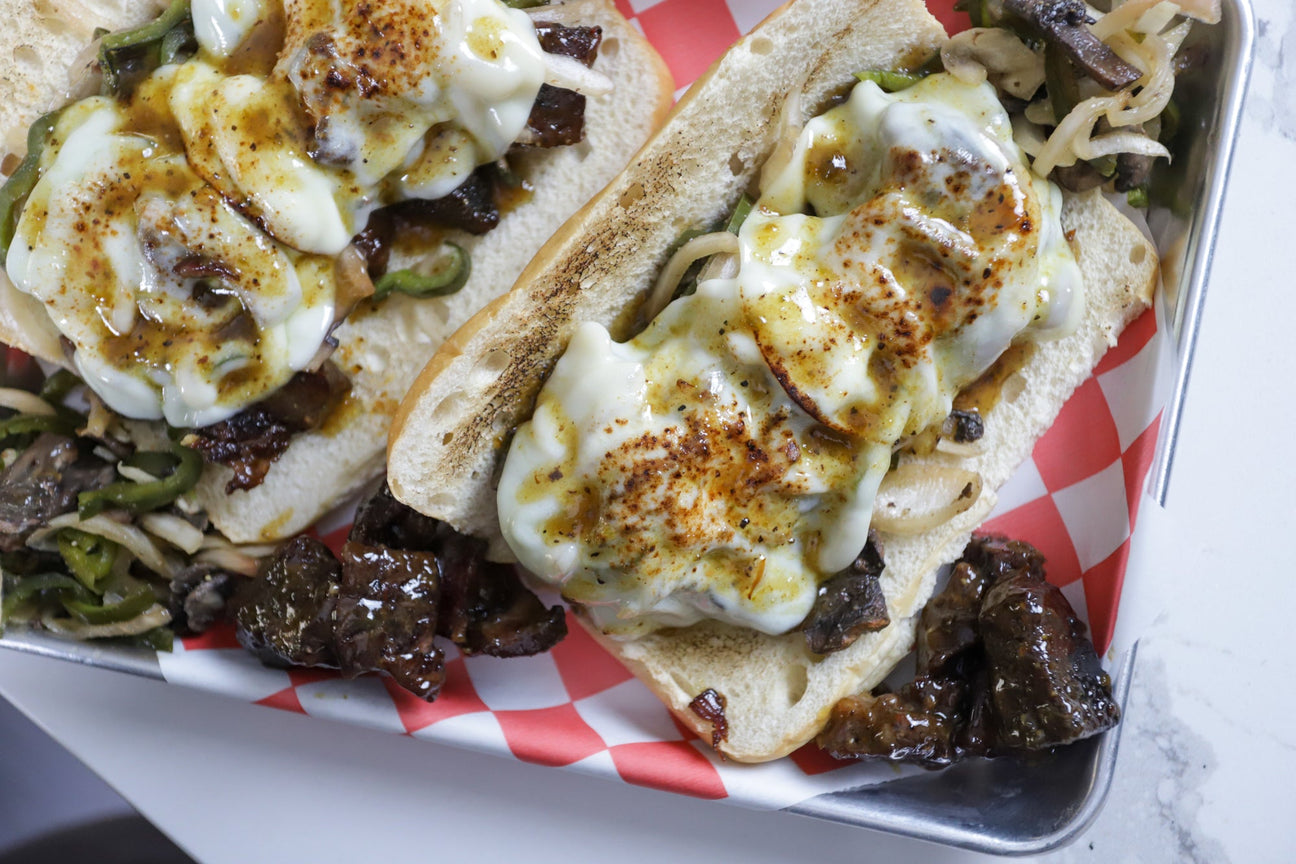 Beef Burnt Ends Cheesesteak | PS Seasoning