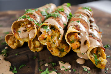 Bacon-Wrapped Chicken Taquitos