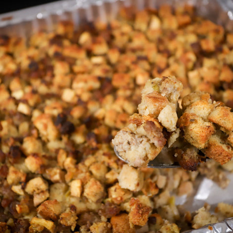 smoked thanksgiving stuffing