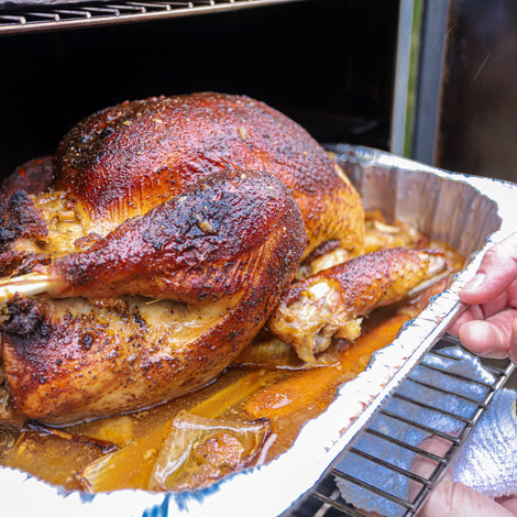 Smoked & Roasted Turkey