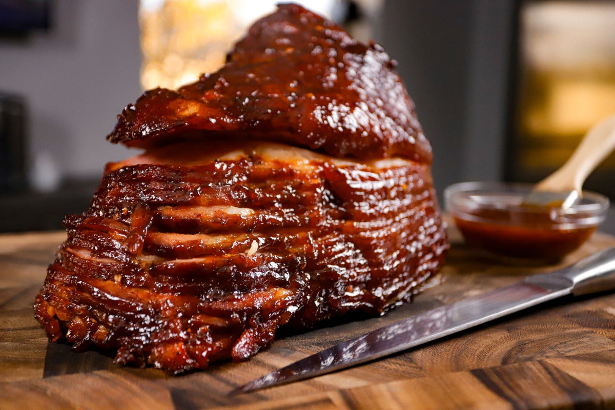 Double Smoked Pineapple Sriracha Ham Recipe | PS Seasoning
