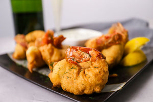 Champagne Battered Shrimp