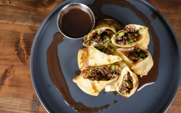 Shepherd's Pie Egg Rolls