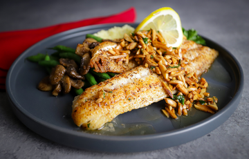 Walleye Almondine