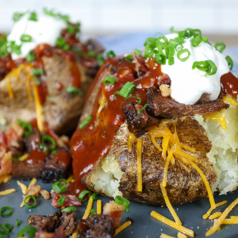 Brisket Loaded Baked Potato