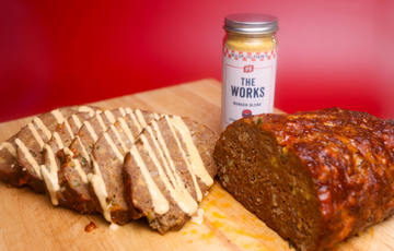 The Works Smoked Meatloaf
