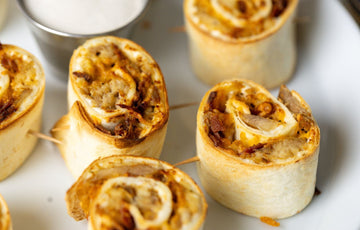 Chicken Bacon Ranch Pinwheels