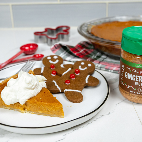 Gingerbread Pumpkin Pie