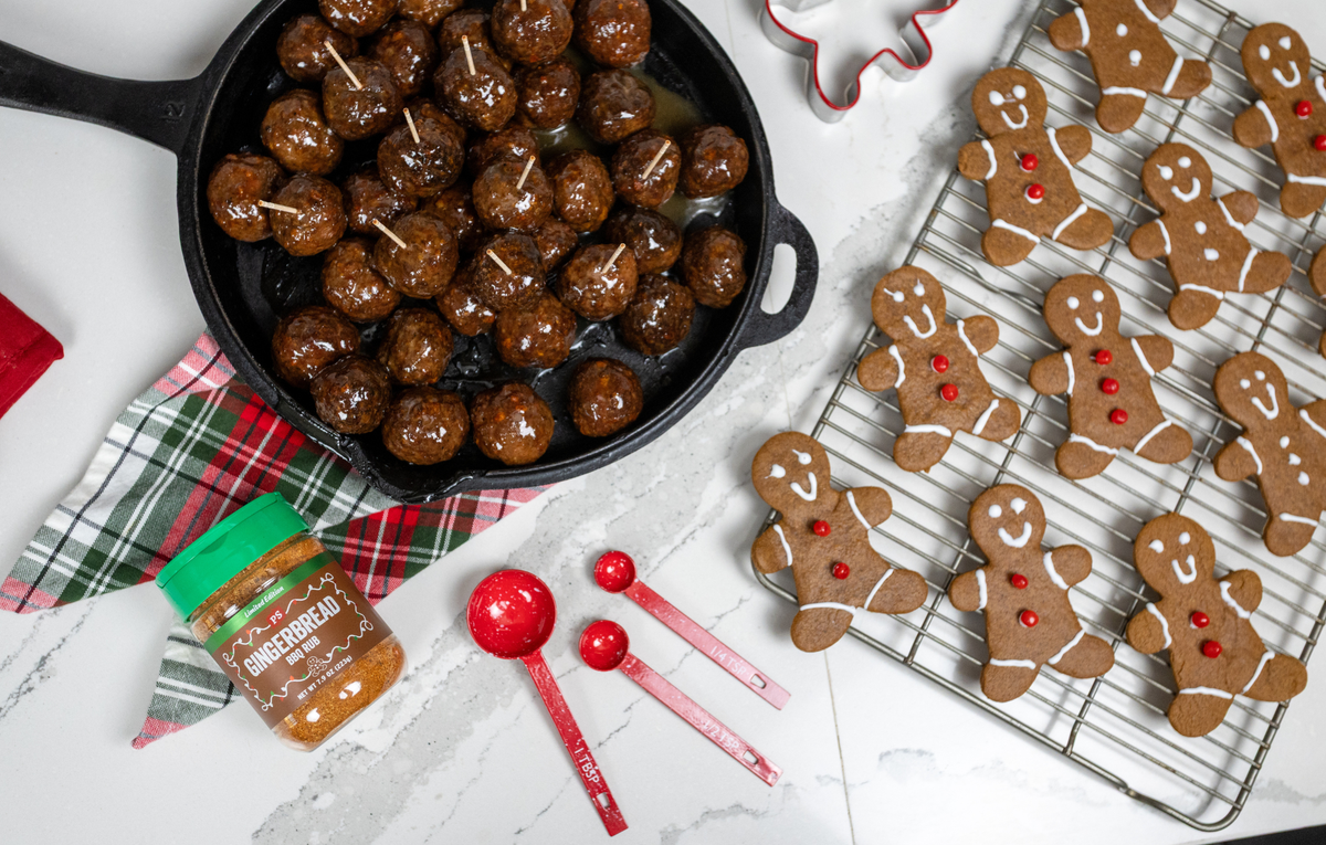Gingerbread Meatballs | PS Seasoning