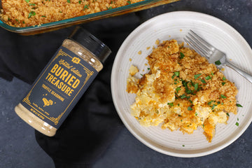 Cheesy Pork Rind Potatoes