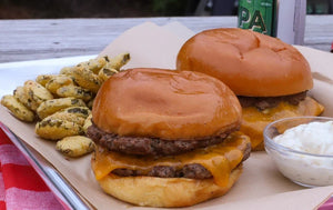 Fried Pickles and Smash Burger