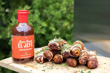 Smoked Chorizo Shotgun Shells with El Jefe Ranch Sauce