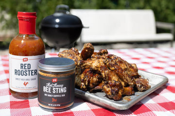 Grilled Firecracker Chicken Wings