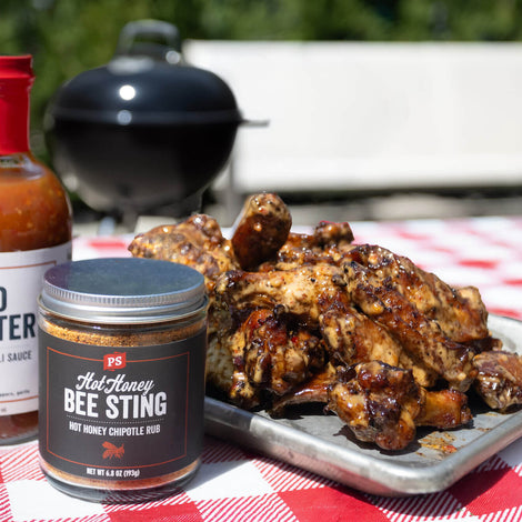 Grilled Firecracker Chicken Wings