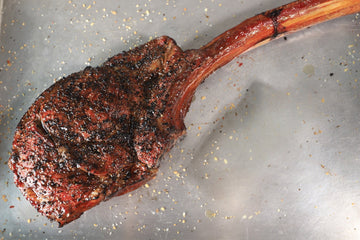 Reverse-Sear Tomahawk Steak