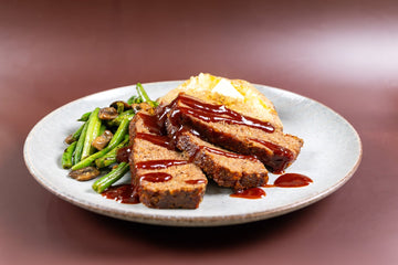 Smoked Venison Meatloaf with Cherry Chipotle BBQ Sauce