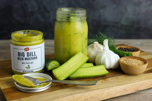 Homemade Dill Mustard Pickles