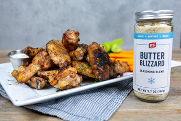 Butter Blizzard Grilled Chicken Wings