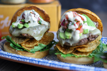 Three Amigos Taco Burgers