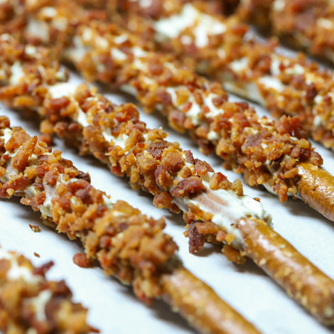 Bacon Cream Cheese Pretzel Sticks