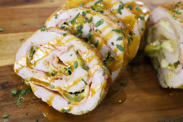 Cuban Stuffed Pork Loin