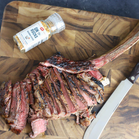 Dry Brined Tomahawk Steak