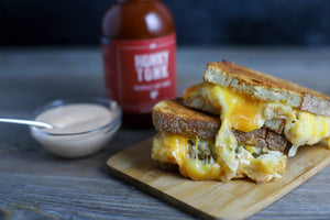 Honky Tonk Tater Tot Grilled Cheese