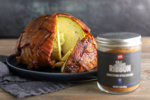 Smoked Bacon Wrapped Cabbage