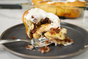Bacon Jam Cinnamon Rolls