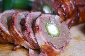 Jalapeno Popper Stuffed Meatloaf