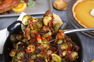 Candied Bacon Brussel Sprouts
