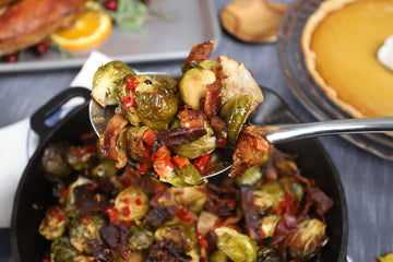 Candied Bacon Brussel Sprouts