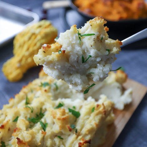 Cedar Plank Mashed Potatoes