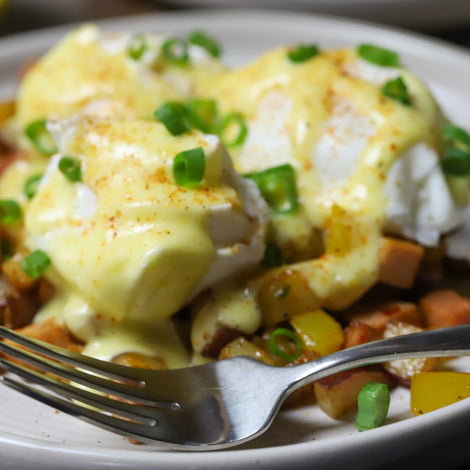 Eggs Benedict Hash