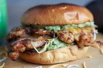 Air Fried Avocado Chicken Sandwich