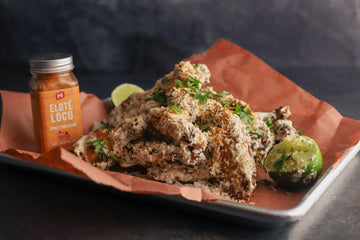 Elote Loco Wings