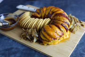 Bourbon BBQ Hasselback Summer Sausage