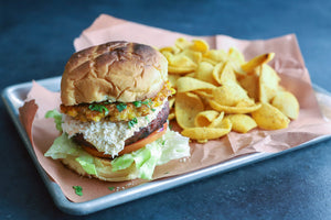 Elote Loco Burger