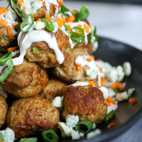 Buffalo Chicken Meatballs