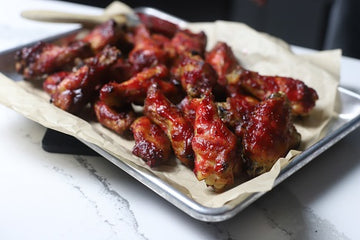 Cranberry Bourbon Wings