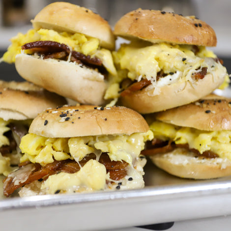 Breakfast Bagel Sliders