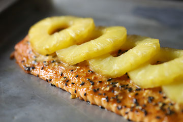 Pineapple Teriyaki Grilled Salmon