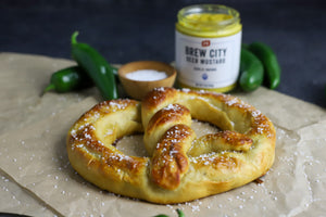 Jalapeno Popper Stuffed Pretzel